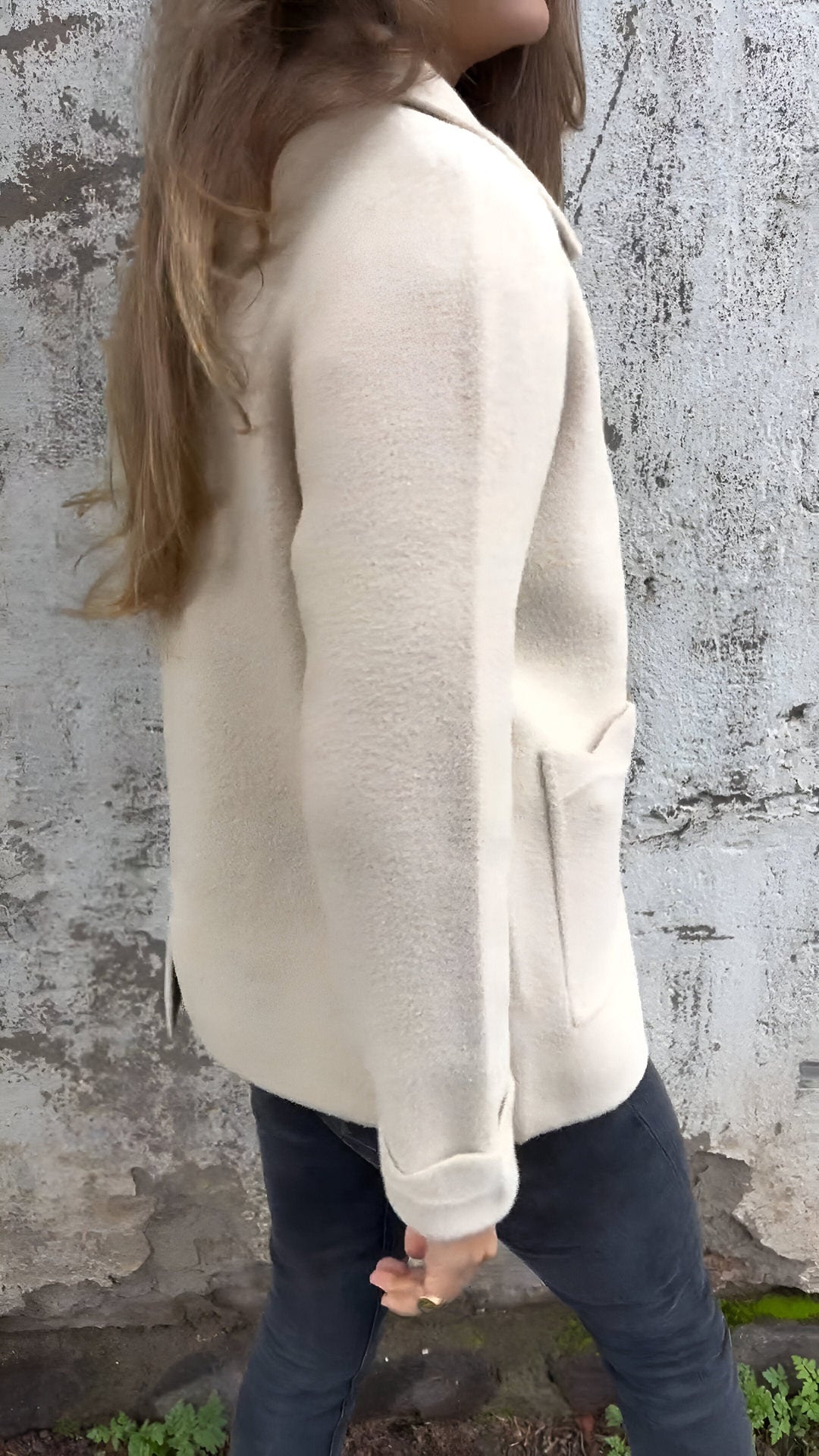 Sutton™ | Chic Lapel Zip-Up Jacket