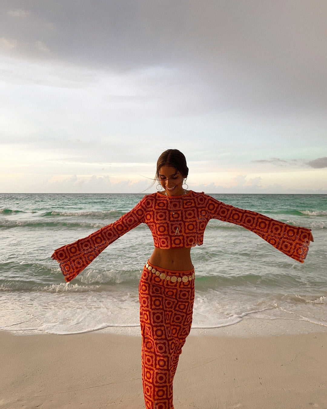 Orlaith | Long Sleeve Wrap Set