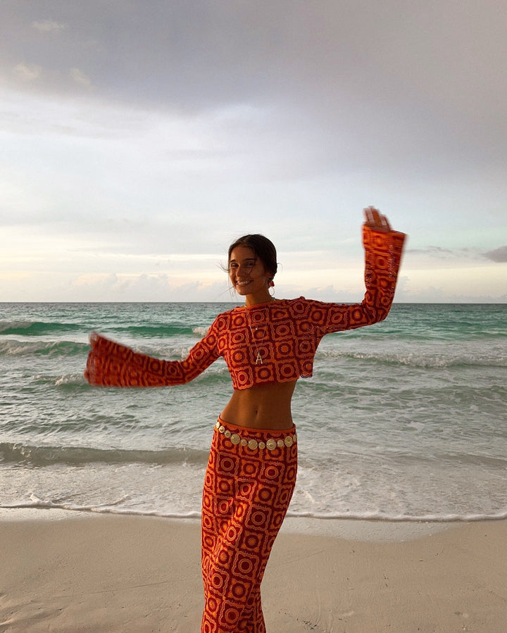 Orlaith | Long Sleeve Wrap Set