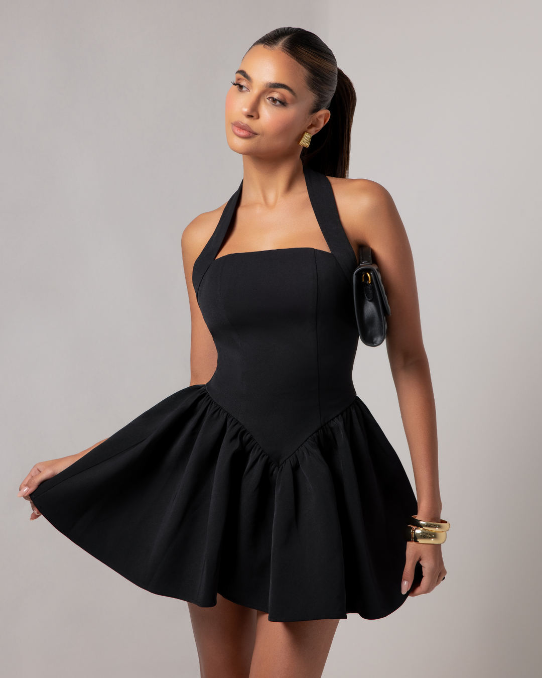 Fiona | Classic Mini Dress