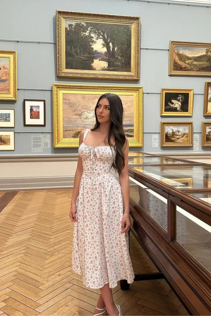 Vivienne | Corset Midi Dress