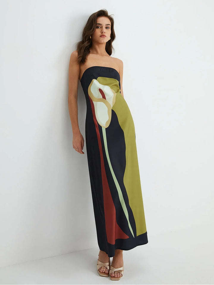 Isla | Strapless Maxi Dress