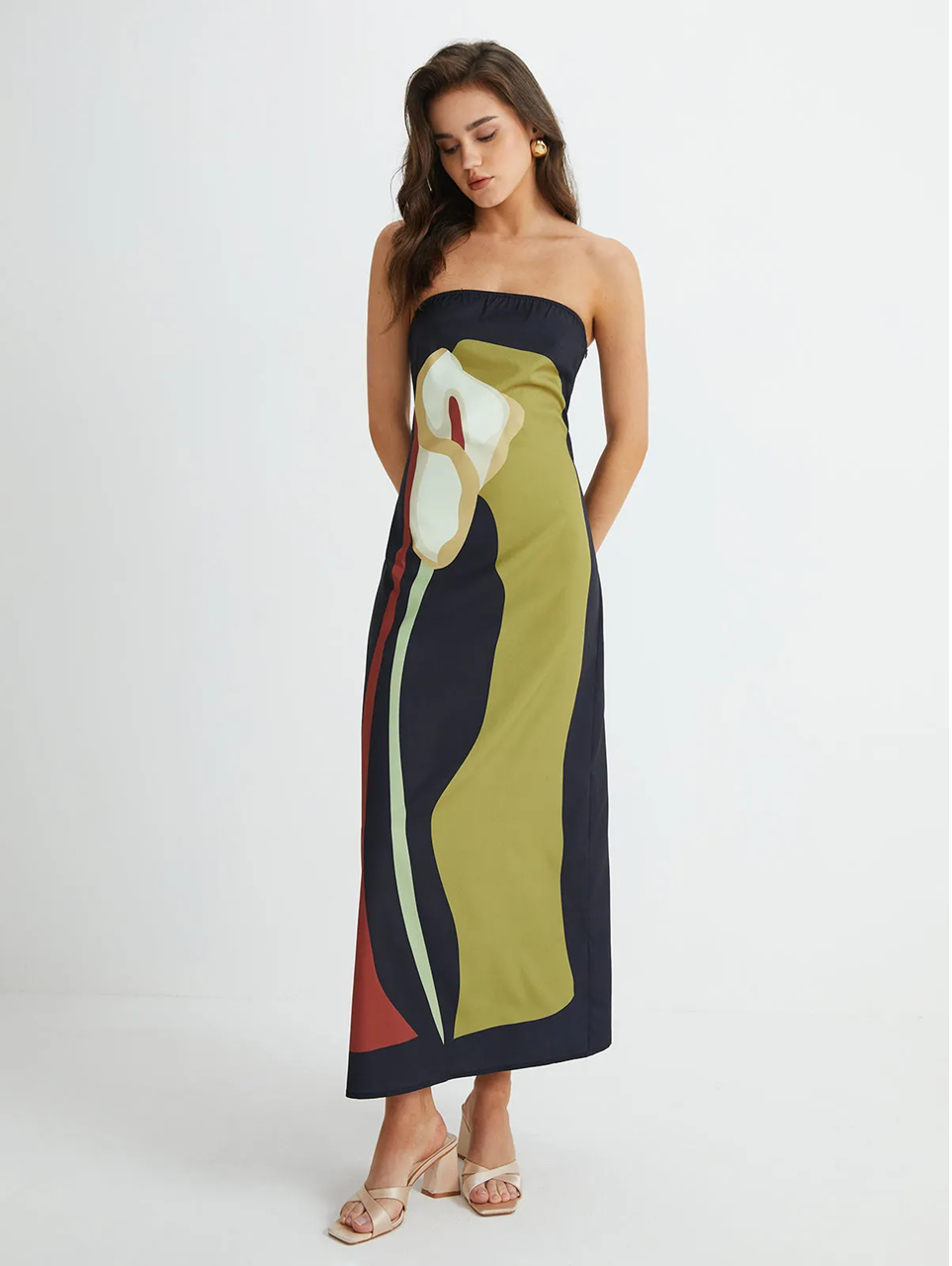 Isla | Strapless Maxi Dress