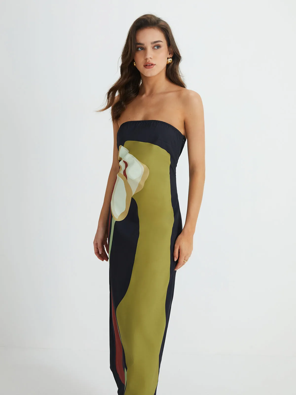 Isla | Strapless Maxi Dress