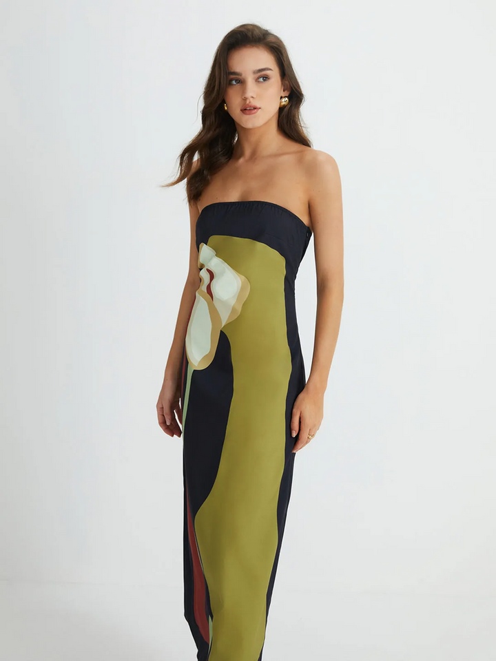 Isla | Strapless Maxi Dress
