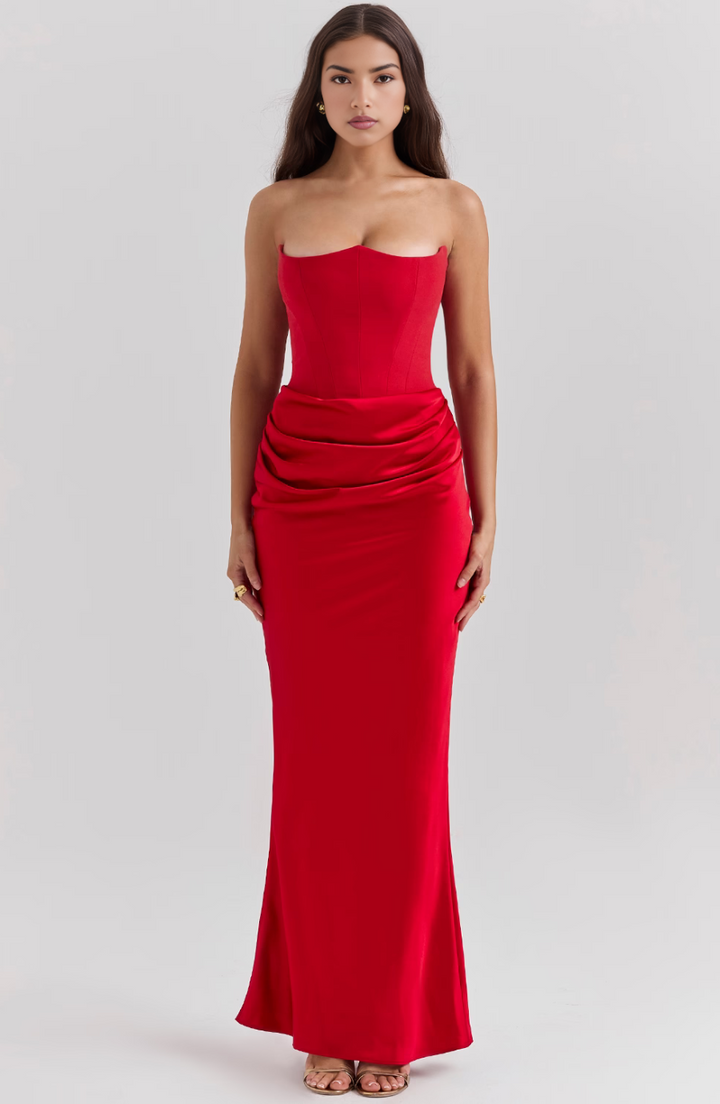 Seraphina | Strapless Maxi Gown