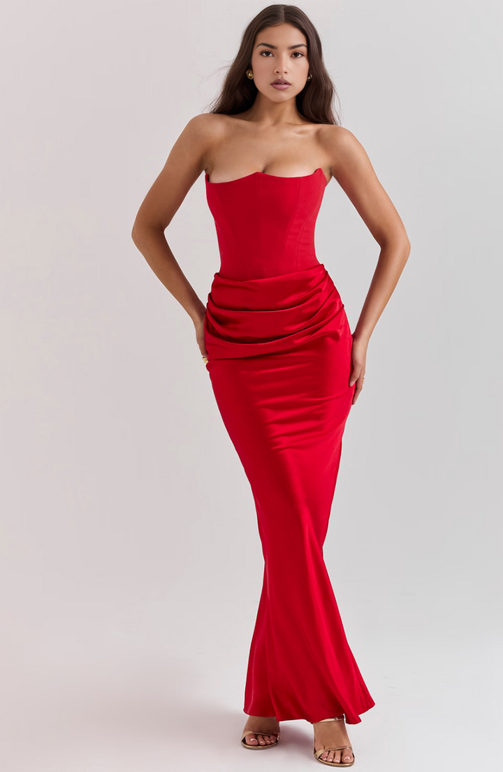 Seraphina | Strapless Maxi Gown