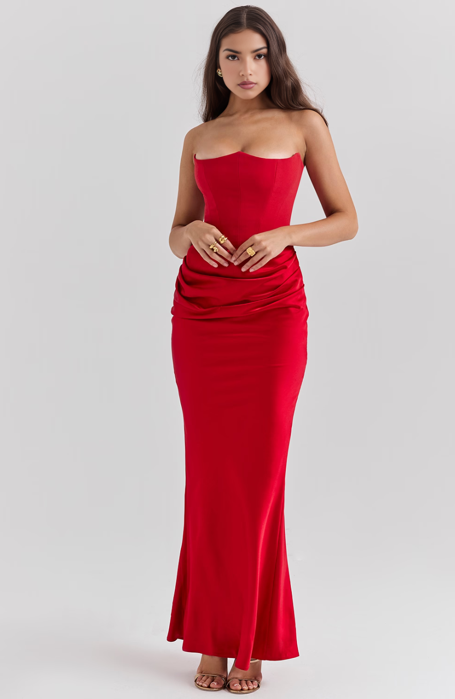 Seraphina | Strapless Maxi Gown