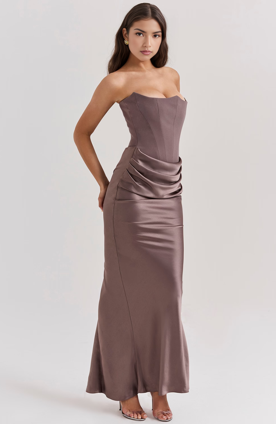 Seraphina | Strapless Maxi Gown