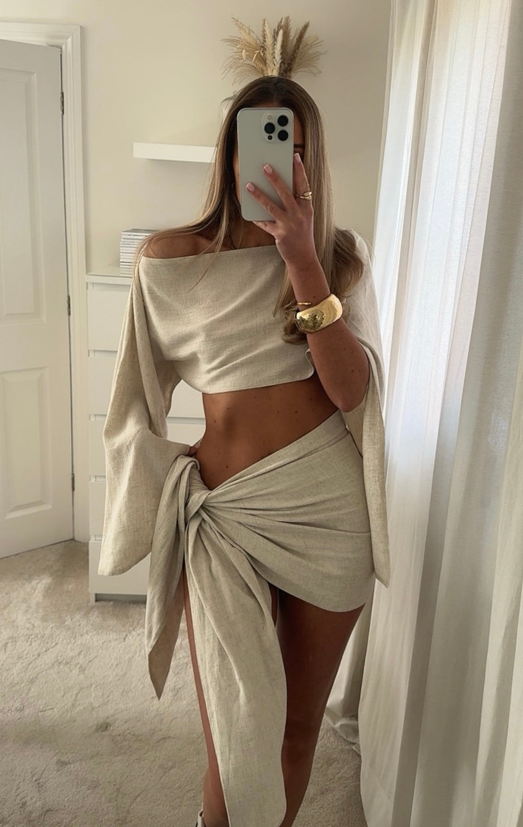 Odessa | Linen Sarong Set