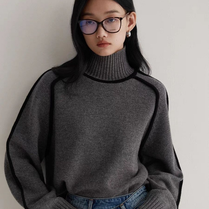 Emilie™ | Soft Cashmere Turtleneck