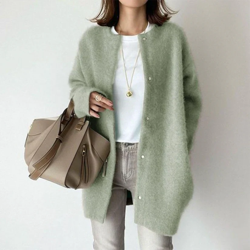 Áine™ | Stylish Cashmere Cardigan