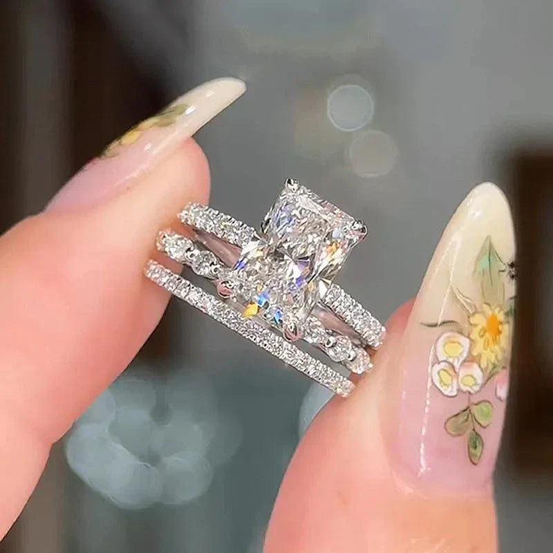 Serelise 3PC Wedding Ring Set