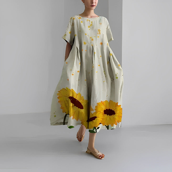 Amelia™ | Floral Boho-Inspired Dress
