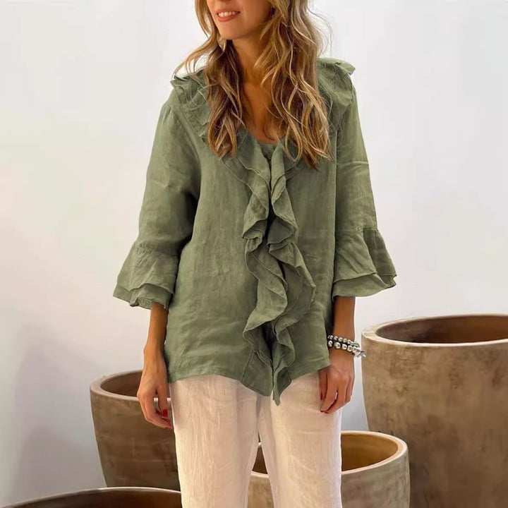 Cherry™ - Trendy Ruffle Blouse