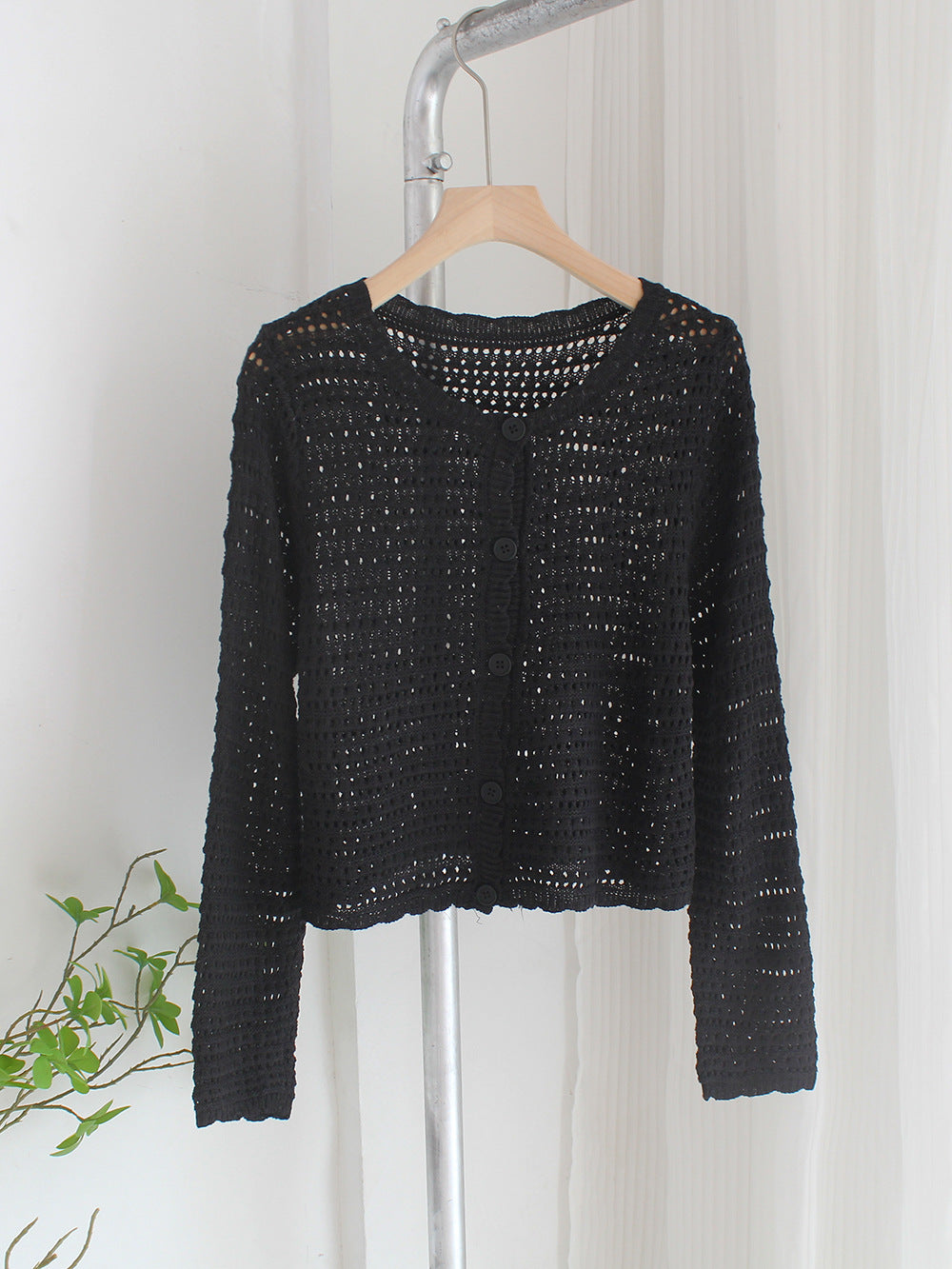 Clarisse | Knit Hollow Cardigan