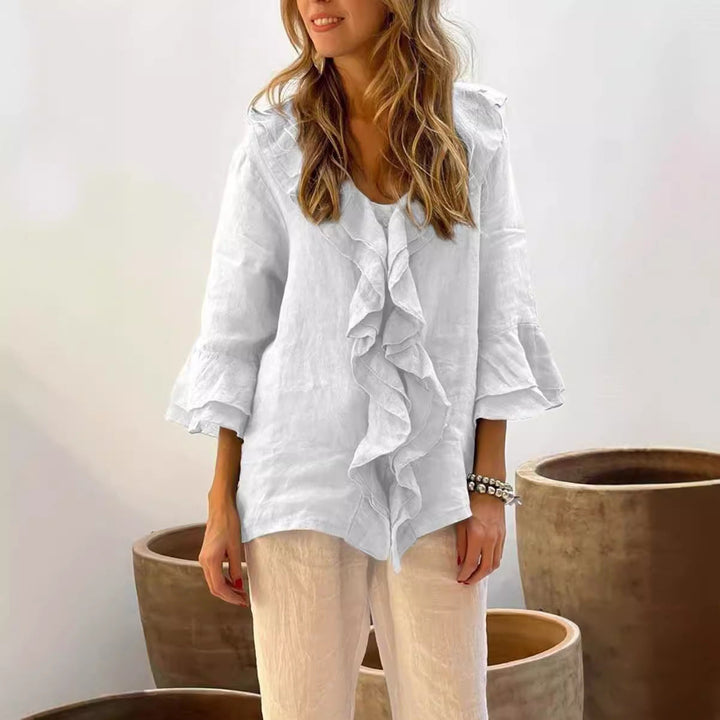 Cherry™ - Trendy Ruffle Blouse