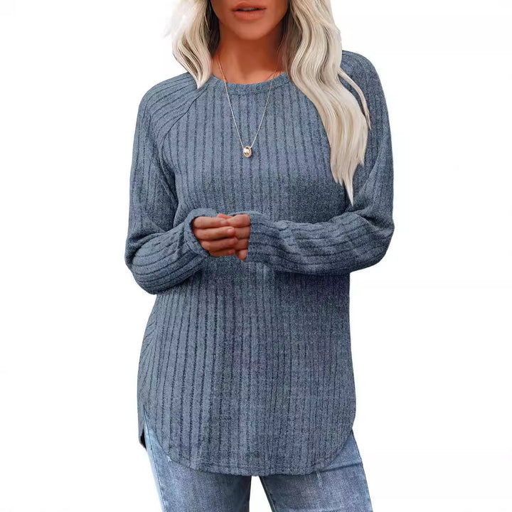Liora | High-Low Curved Hem Top