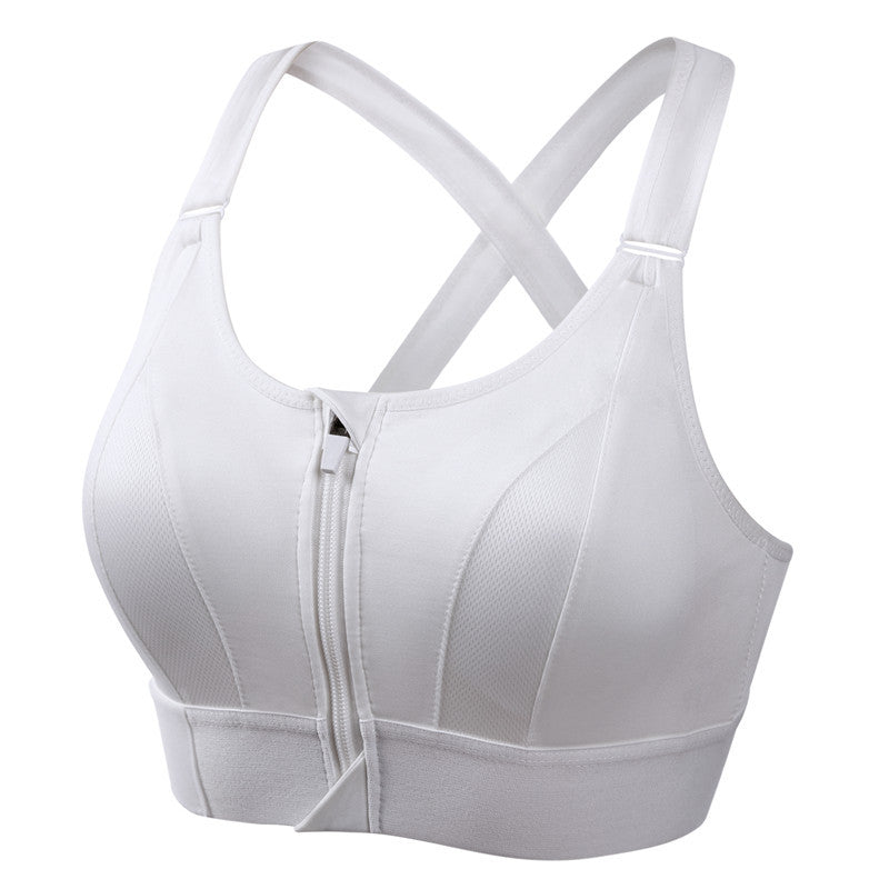 Lora™ | Zip-Front Sweat-Resistant Fit Bra