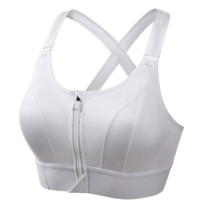 Lora™ | Zip-Front Sweat-Resistant Fit Bra