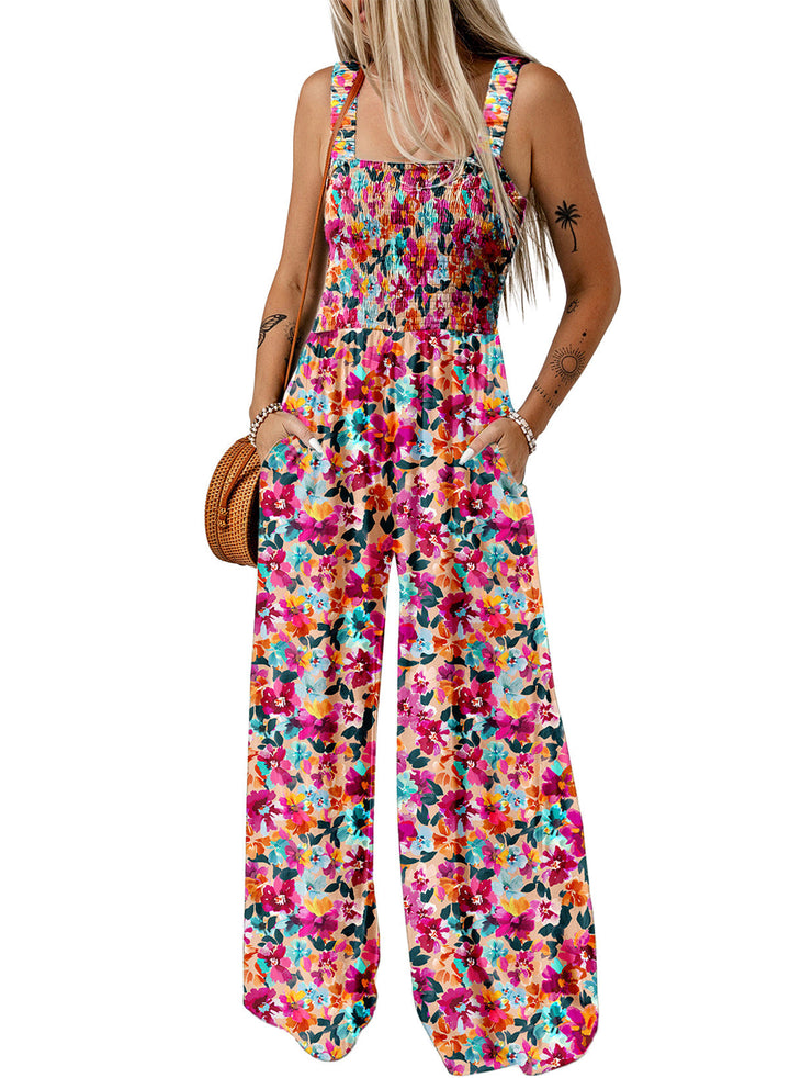 Thalia – Printed Wide-Leg Jumpsuit