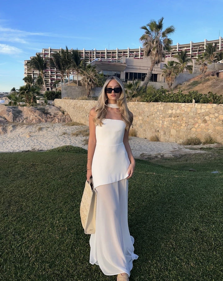 Bridget | Asymmetrical Maxi Dress
