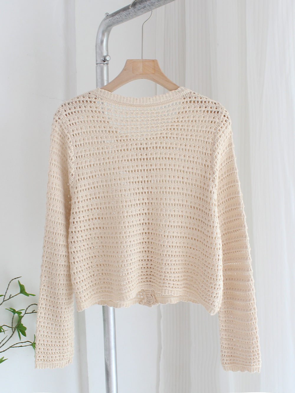 Clarisse | Knit Hollow Cardigan