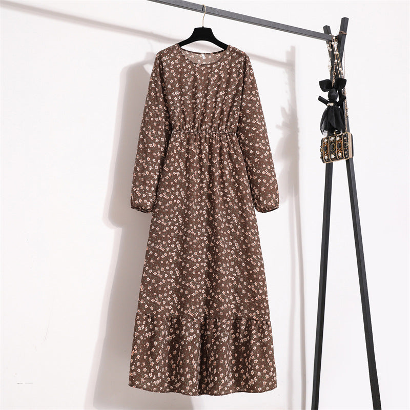 Isadora | Floral Chiffon Long Dress