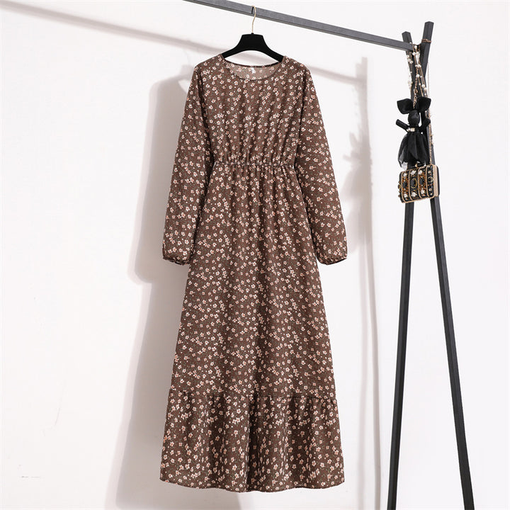 Isadora | Floral Chiffon Long Dress