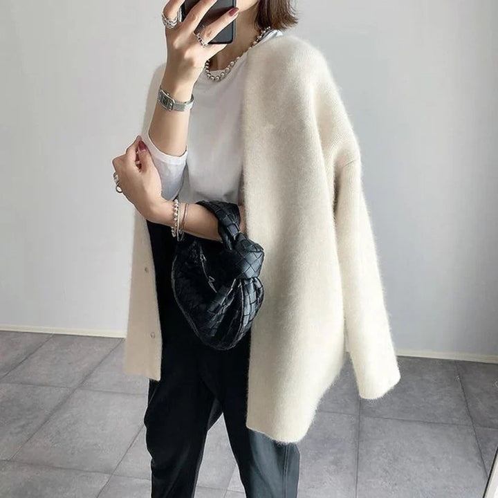Áine™ | Stylish Cashmere Cardigan
