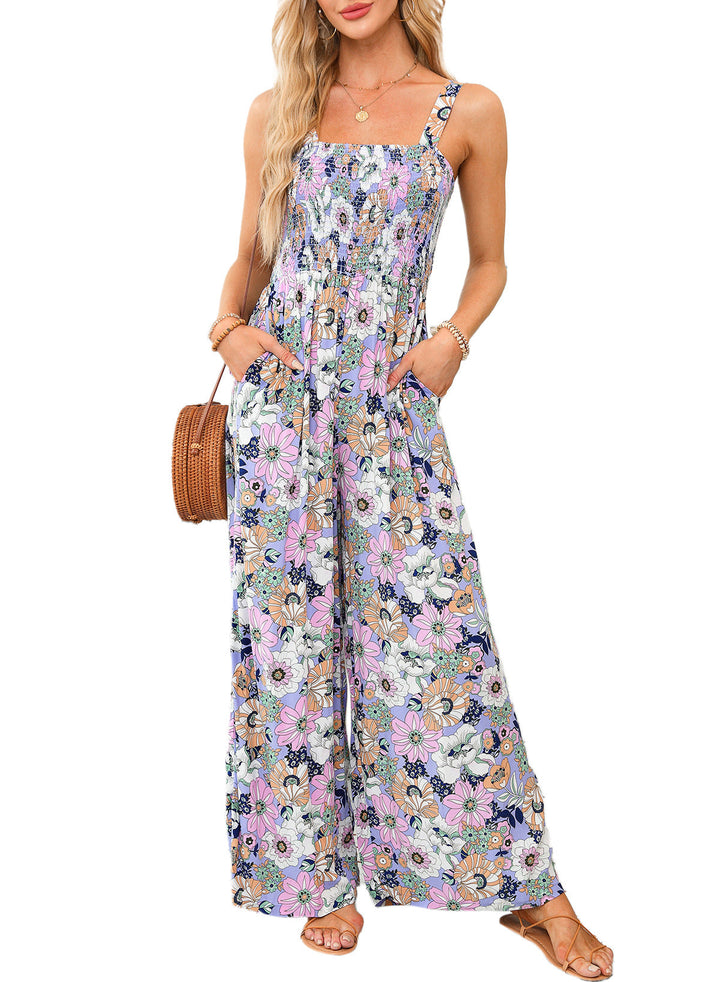 Thalia – Printed Wide-Leg Jumpsuit