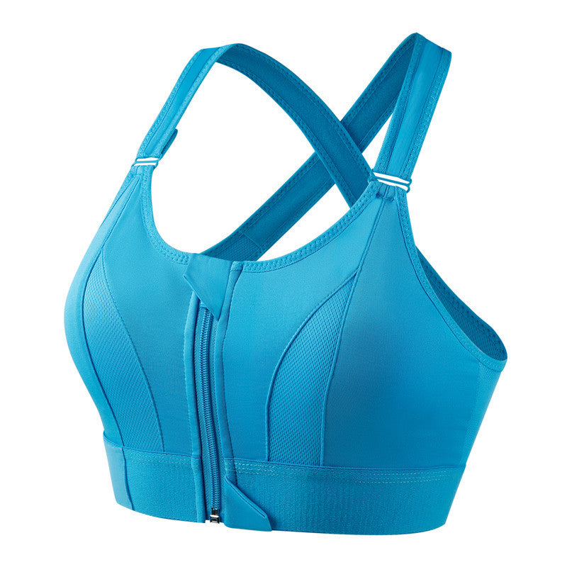 Lora™ | Zip-Front Sweat-Resistant Fit Bra
