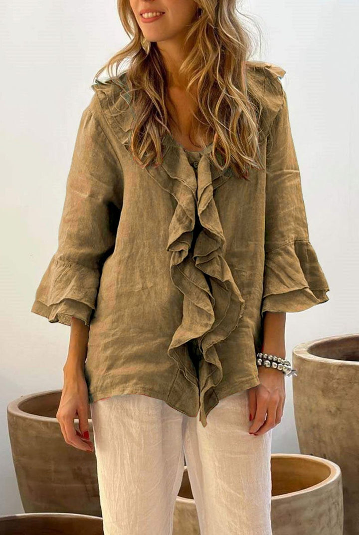 Cherry™ - Trendy Ruffle Blouse