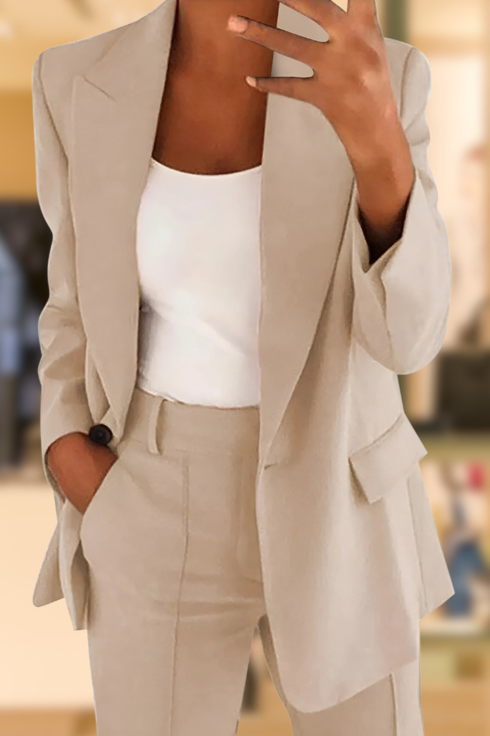 Roseann - Tailored Lapel Suit