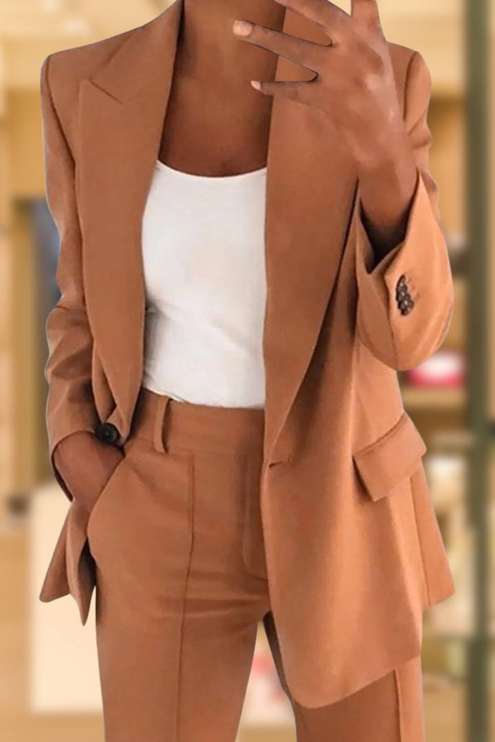 Roseann - Tailored Lapel Suit