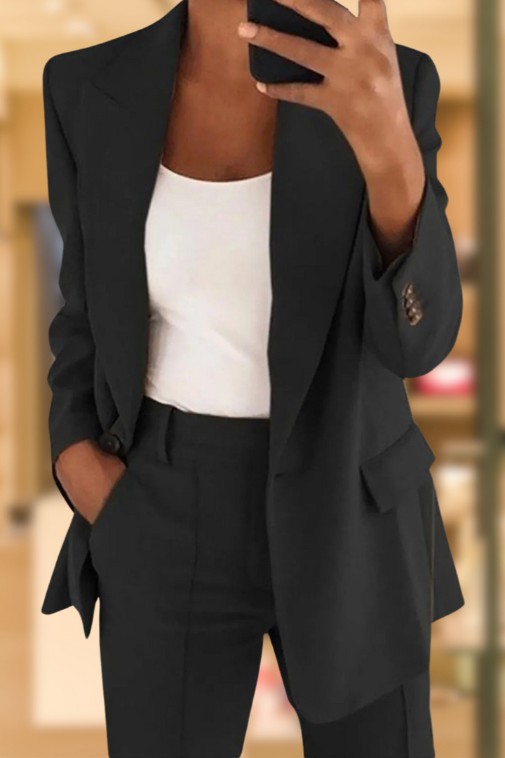 Roseann - Tailored Lapel Suit