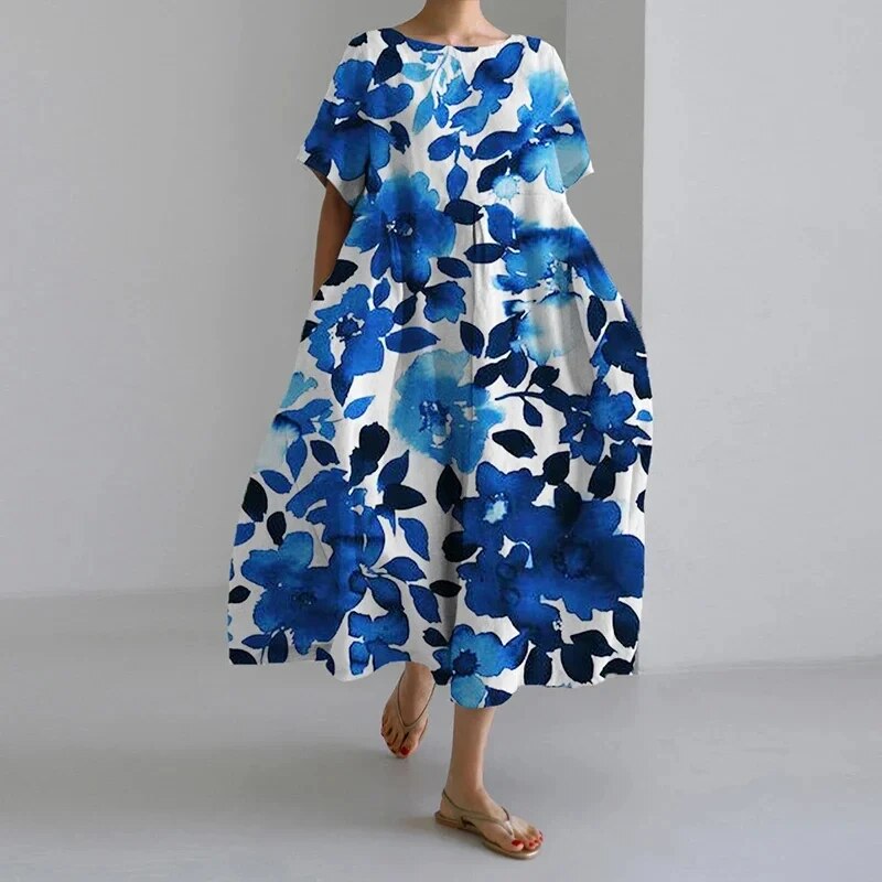 Amelia™ | Floral Boho-Inspired Dress