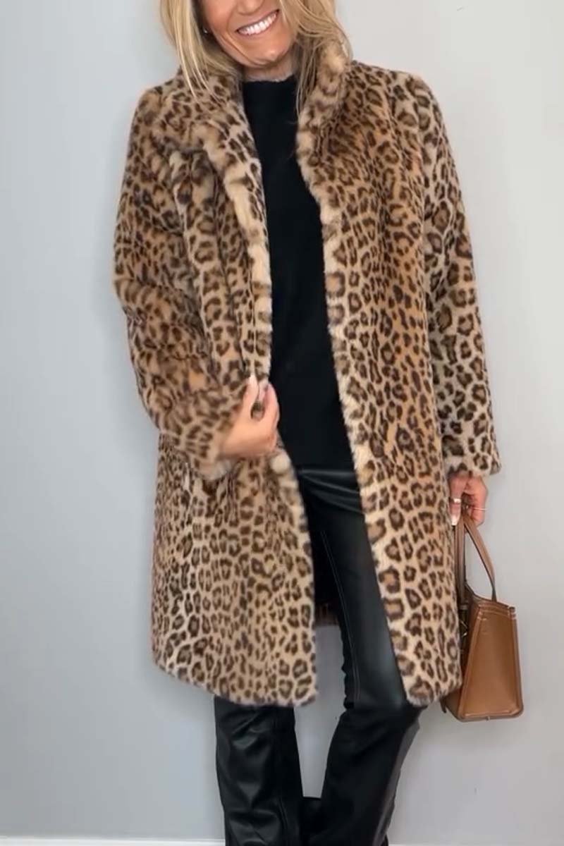 ROSA™ | Leopard Pattern Coat