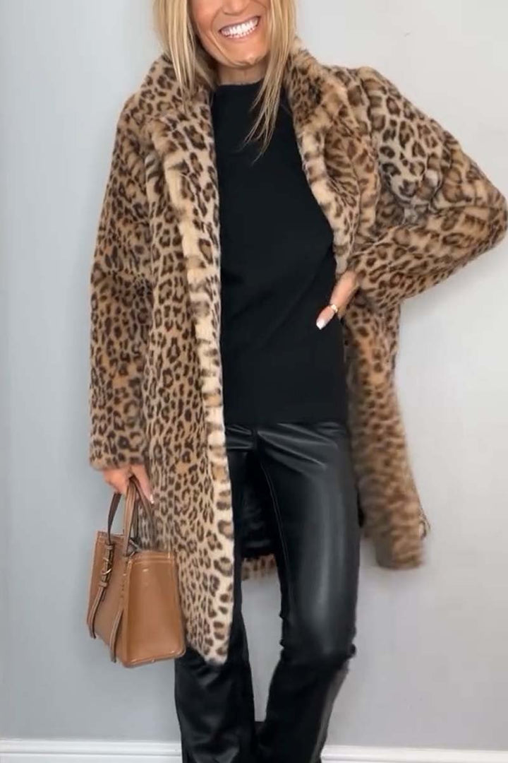ROSA™ | Leopard Pattern Coat