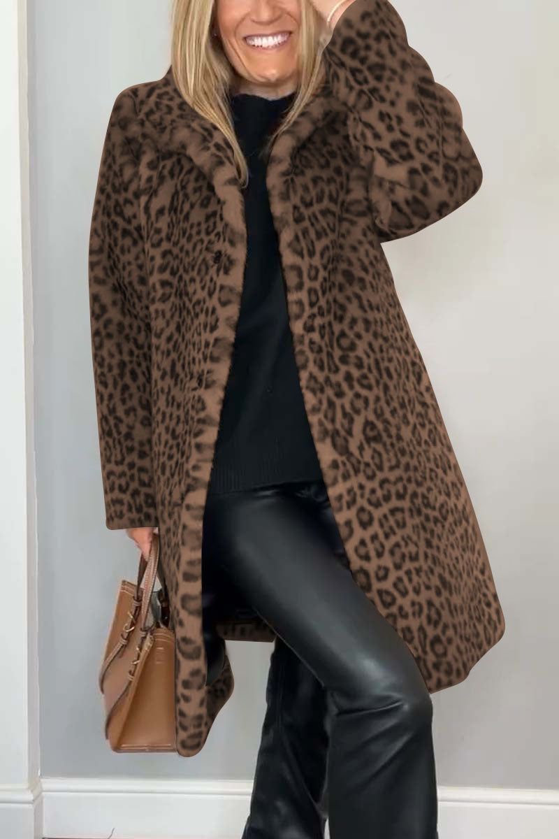 ROSA™ | Leopard Pattern Coat