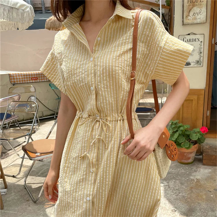 Sorella | Striped Polo Summer Dress