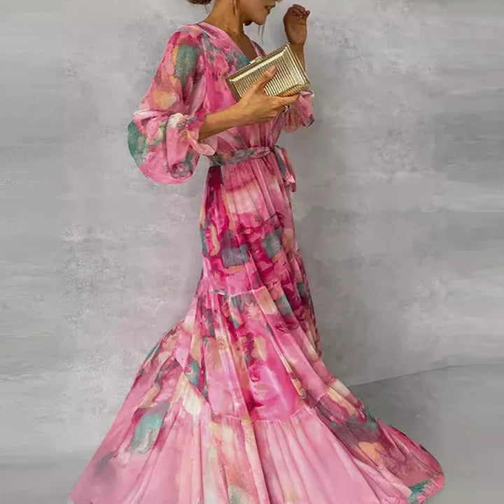 Emily | Graceful Floral Dress