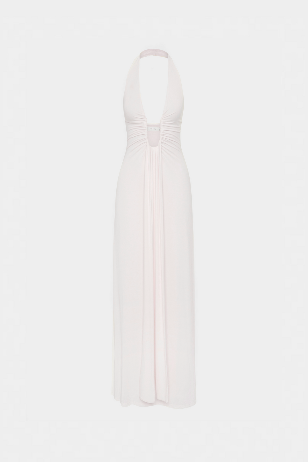 Sabine – Ivory Cupro Maxi Dress
