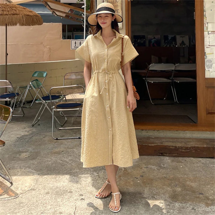 Sorella | Striped Polo Summer Dress