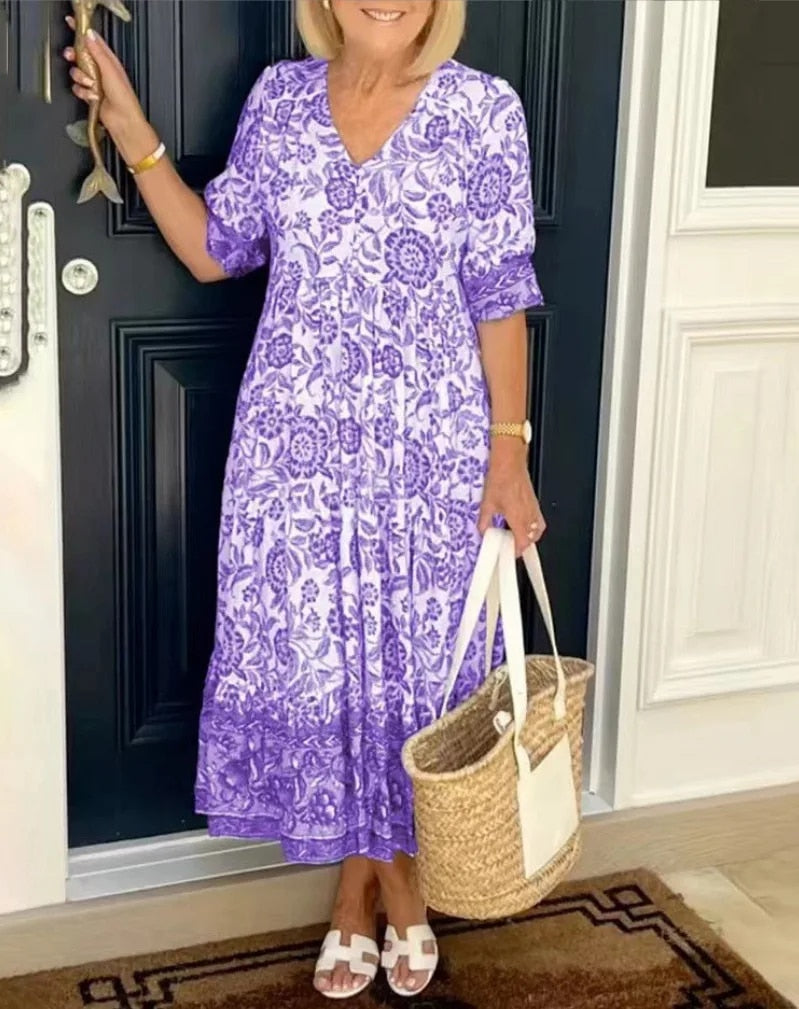 Juliana – Vintage Boho Maxi Dress