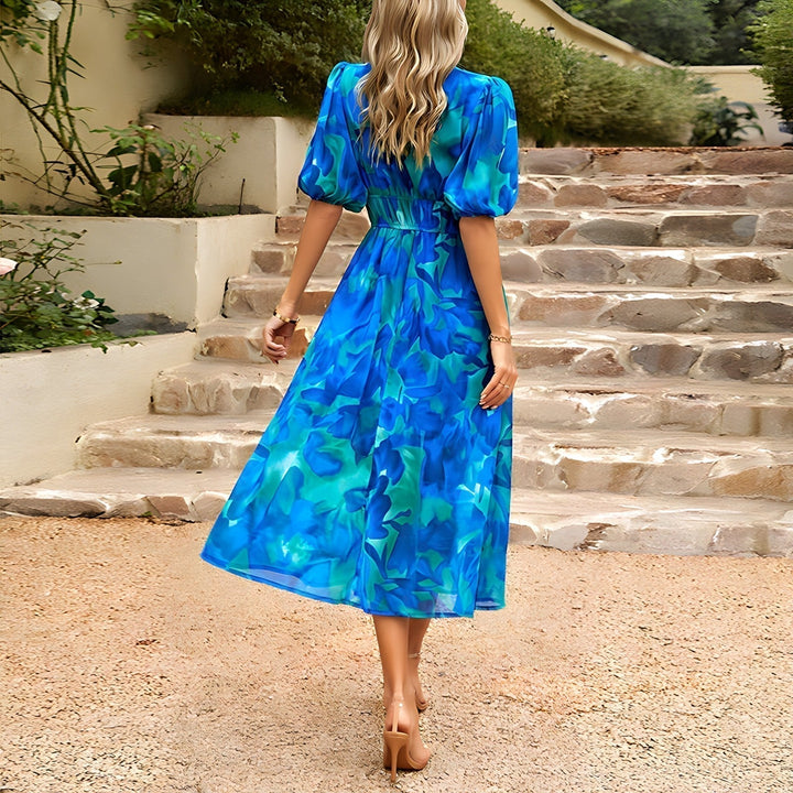 Blessie – Maxi Dress with Floral Print