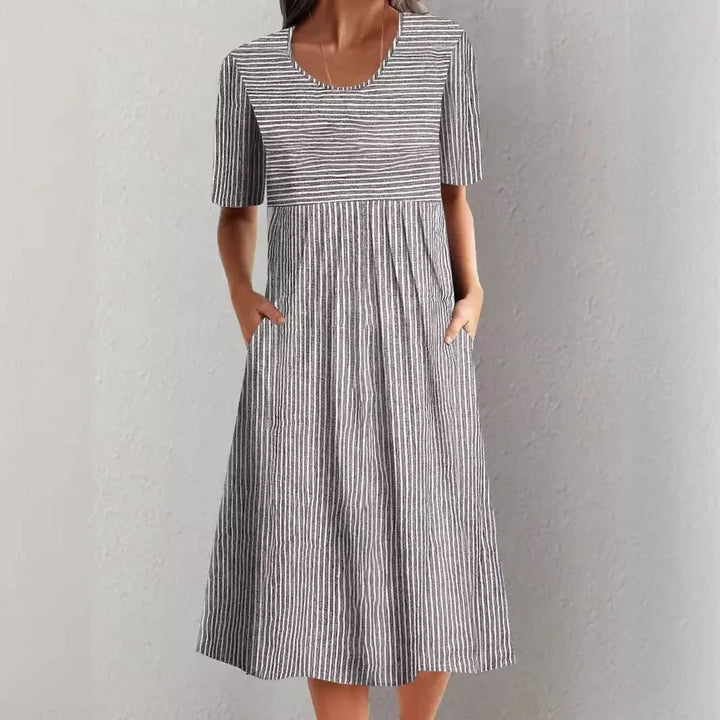 Isabelle | Relaxed Striped Summer Dress