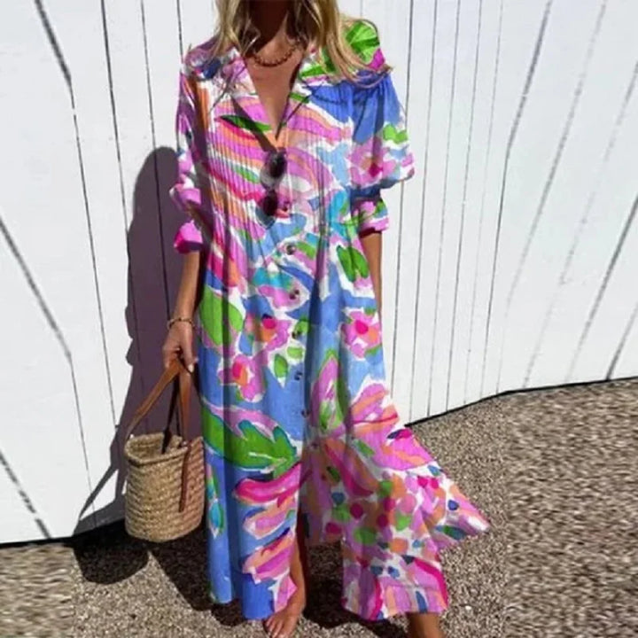 Emma – Elegant & Flattering Boho Dress