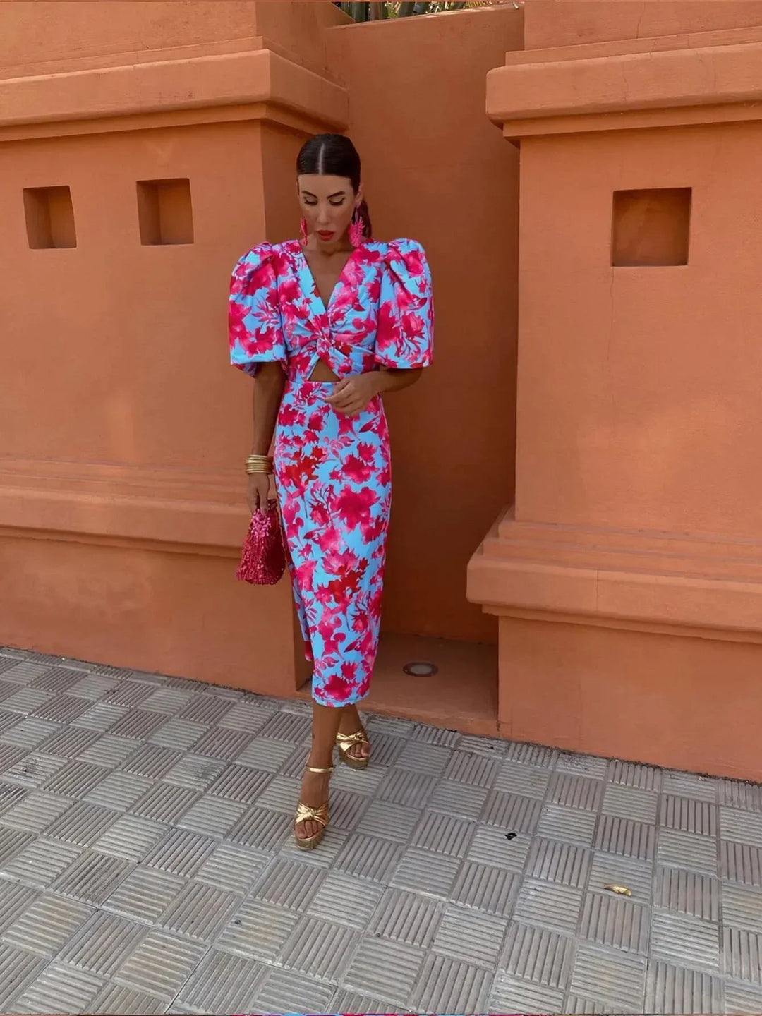 Loren - Bold Puff Sleeve Dress