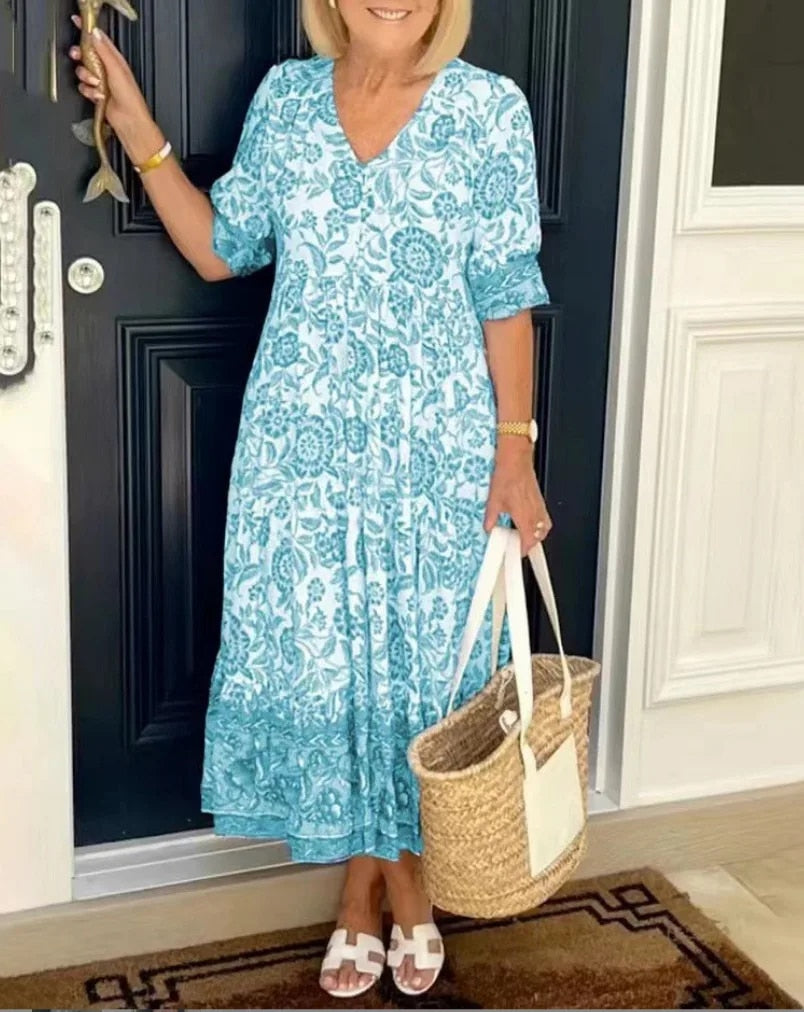 Juliana – Vintage Boho Maxi Dress